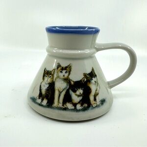 Adorable OTAGIRI Vintage Cat Kitten Coffee Tea Mug Made In Japan